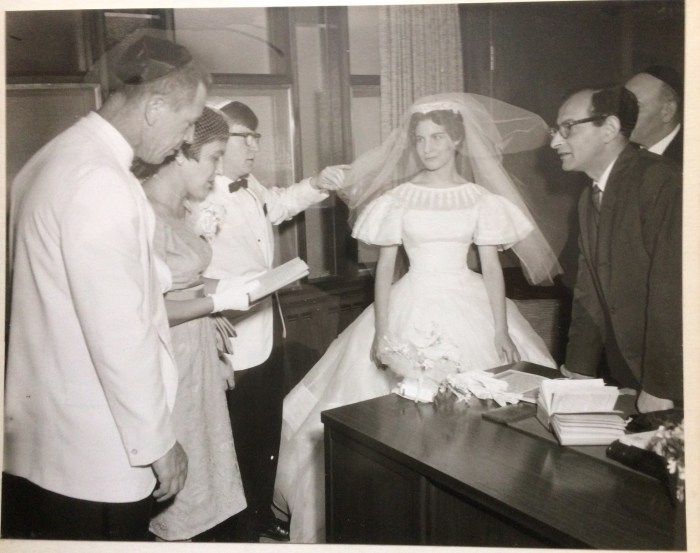 Hans and Phyllis Herda, wedding photo - July 4, 1962